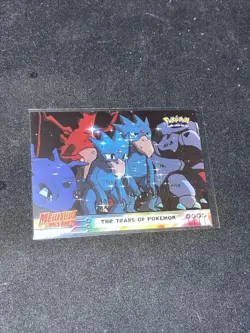 Topps 37 The Tears Of Pokemon Mewtwo Strikes Back Movie Animation Edition - Image 1