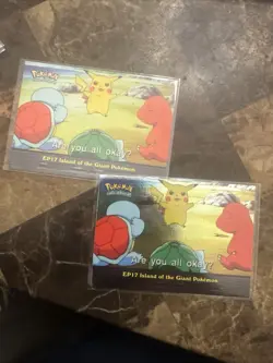 Topps Pokemon 2000 EP17 Island Of The Giant Pokemon Non+Foil “Are You All OkayU” - Image 1