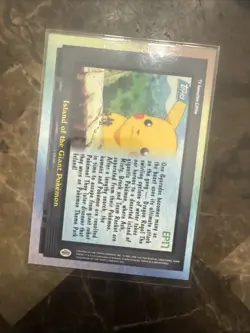 Topps Pokemon 2000 EP17 Island Of The Giant Pokemon Non+Foil “Are You All OkayU” - Image 4