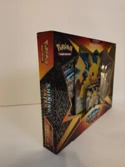 Pokemon TCG Shining Fates Pikachu v Collection Box Factory Sealed - Image 5