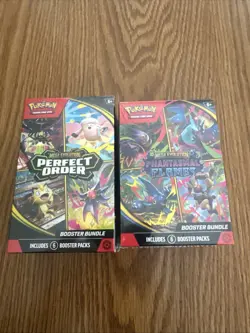 Pokemon Mega Phantasmal Flames Booster Bundle - And Perfect Order Booster - Image 1