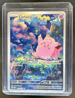 2026 Pokemon Perfect Order Clefairy Illustration Rare #094/088 - Image 1