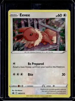 2019-2023 Pokemon SWSH Black Star Promos Eevee Holo #SWSH175 - Image 1