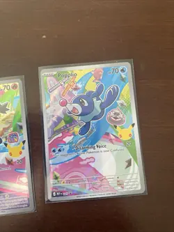 Pokemon 30th Anniversary Full Art Promo Set - Rowlet, Litten, Popplio - Image 4