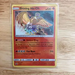 Shining Ho-Oh SM70 Black Star Promo - Pokemon TCG 2017 - LP - Image 1