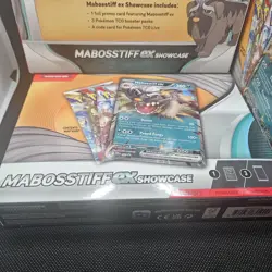 Pokemon Mabosstiff ex Showcase Box Lot of 3 Sealed 3 Packs + Foil PromoPokemon - Image 4
