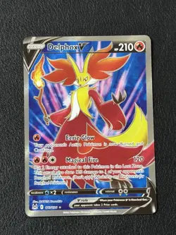 Pokemon TCG Lost Origin 173/196 - Delphox V - Ultra Rare - NM - Full Art - Image 1