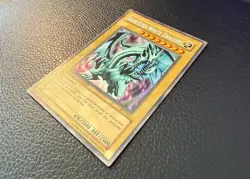 YUGIOH BLUE EYES WHITE DRAGON SECRET RARE LIMITED EDITION BPT-003 VLP/NM - Image 2