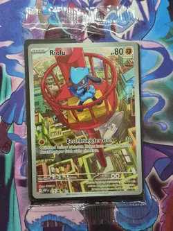 Pokemon Riolu Illustration Rare | Deutsch MEP DE 010 Promo | Sealed Near Mint - Image 1