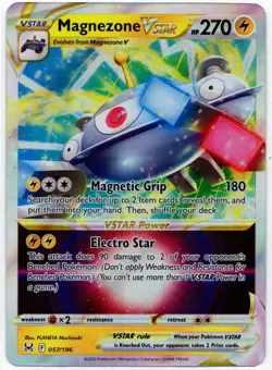 Pokemon - Lost Origin Magnezone VSTAR 057/196 NM - Image 1
