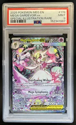 2025 Pokemon Gardevoir ex Special Illustration Rare #178/132 PSA 9 - Image 1