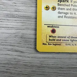 Pikachu Pokemon Jungle 60/64 Non-Holo Near Mint First Edition - Image 2