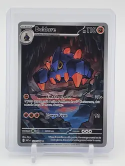 BOLDORE 2025 POKEMON DESTINED RIVALS ILLUSTRATION RARE #128/086 Q6011 - Image 1