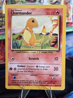 Charmander - 1995-1999 Pokemon Shadowless Base Set 46/102 - Image 1