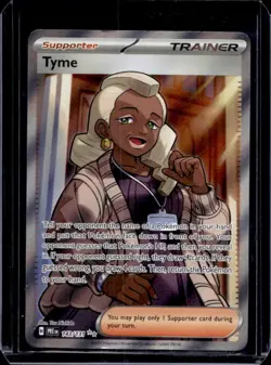 2025 Pokemon Prismatic Evolutions Tyme #143/131 - Image 1