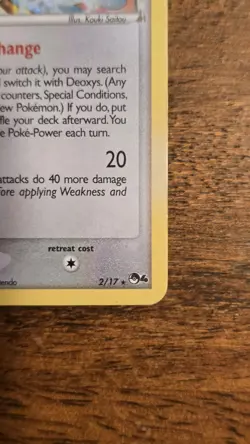 Deoxys 2/17 Holo Delta Species Pokemon Pop Series 4 - Image 5