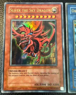 YUGIOH EGYPTIAN GOD SET GAMEBOY GBI-001 GBI-002 GBI-003 ULTRA RARE PROMO NM/MINT - Image 2