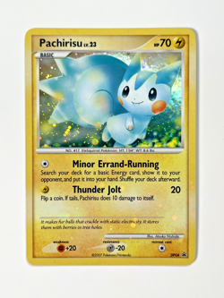 Pokemon Pachirisu Promo Holo DP04 LP - Image 1