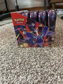 Pokemon TCG Mega Evolution - Mega Heroes Mini Tin - Display of 10 - Image 2
