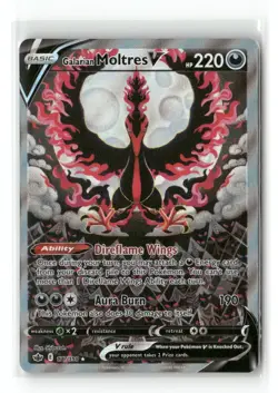Pokemon TCG Chilling Reign #177/198 Galarian Moltres V Ultra Rare - Image 1