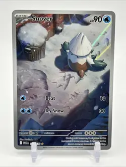 SNOVER 2025 POKEMON MEGA EVOLUTION ILLUSTRATION RARE FA 140/132 🥶 - Image 1