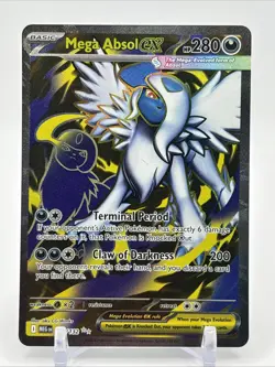 Mega Absol ex 161/132 Ultra Rare Pokemon Mega Evolution M/NM - Image 1