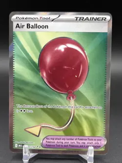 2025 Pokemon Mega Evolution Air Balloon Ultra Rare #166/132 - Image 1