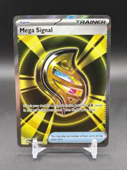 Pokemon TCG Mega Signal 171/132 Me01: Mega Evolution Ultra Rare Holo NM - Image 1