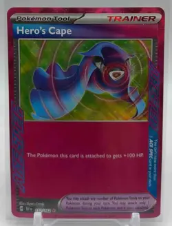 2024 Pokemon Temporal Forces Hero's Cape #152/162 - Image 1
