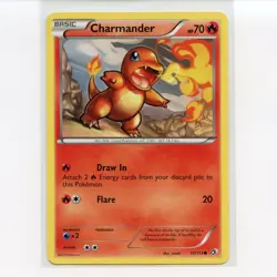 Pokemon TCG Charmander 17/113 BW Legendary Treasures Regular Card EN-LP 2013 - Image 1