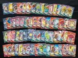 1999 Topps Pokemon TV Series 1 Non Foil Lot - NM (65 Total) Red & Green Logo - Image 1