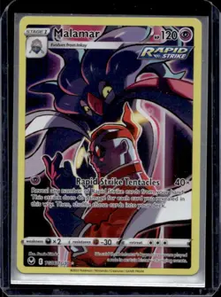 2022 Pokemon SWSH Silver Tempest Malamar Trainer Gallery Holo #TG06/TG30 - Image 1