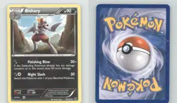 BISHARP 76/101 UNCOMMON NOBLE VICTORIES POKEMON LIGHTLY PLAYED - Image 1