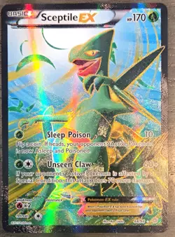 2015 Pokemon Tcg, Aincent Origions, Xy Full Art, SCEPTILE EX, EBP-0058 - Image 1