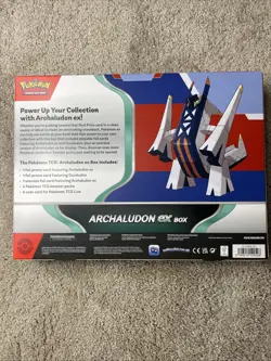 Pokemon TCG Archaludon ex box 2x destined rival & journey together stamped card - Image 2