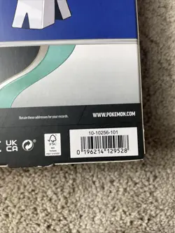 Pokemon TCG Archaludon ex box 2x destined rival & journey together stamped card - Image 3