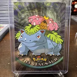 Venusaur - 03 - Topps Series 1 - Holo - Pokemon Card - LP - Image 1
