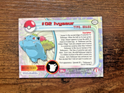 #02 Ivysaur - Pokemon Topps Card - Red Logo - Image 2