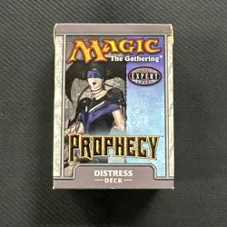 MTG *Prophecy Distress Empty Constructed Starter Deck Box* (Used) Magic - Image 1