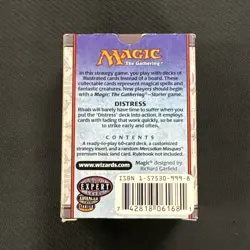 MTG *Prophecy Distress Empty Constructed Starter Deck Box* (Used) Magic - Image 2