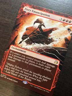 Fiery Emancipation Wilds of Eldraine: Enchanting Tales Regular - Image 2