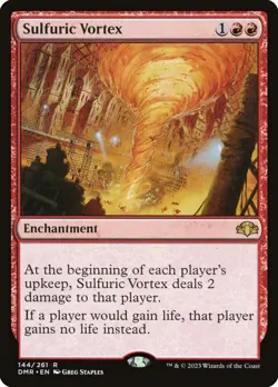 Sulfuric Vortex Foil - Dominaria Remastered MTG-NM - Image 1