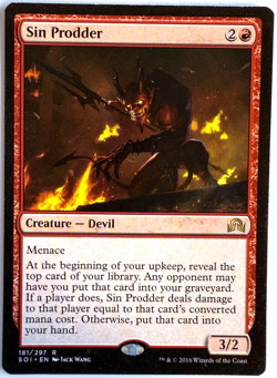 MTG - Sin Prodder - Shadows over Innistrad - 181/297 - EN - NM - Image 1
