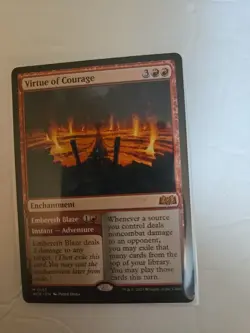 Virtue of Courage Wilds of Eldraine Regular - Image 1