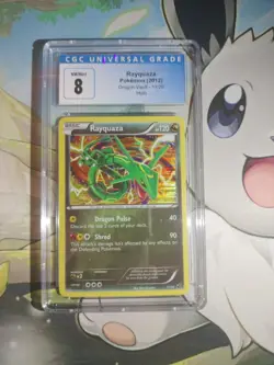 Rayquaza 11/20 Dragon Vault Holo CGC 8 NM/Mint Pokemon 2012 - Image 1