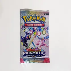NEW SEALED Prismatic Evolutions Pokemon Booster Pack 1pc Random Art - Image 1