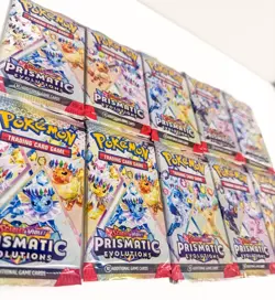 NEW SEALED Prismatic Evolutions Pokemon Booster Pack 1pc Random Art - Image 3