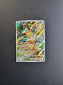 Eevee 173 Pokemon TCG Prismatic Evolutions Black Star Promo Rare Holo NM - Image 2