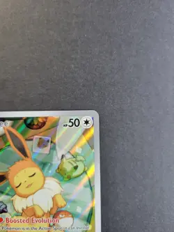 Eevee 173 Pokemon TCG Prismatic Evolutions Black Star Promo Rare Holo NM - Image 4