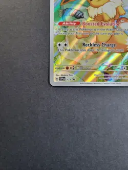 Eevee 173 Pokemon TCG Prismatic Evolutions Black Star Promo Rare Holo NM - Image 5